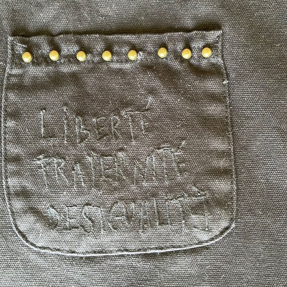 Desigual black canvas skirt size 4/6 (small) - Picture 3 of 7